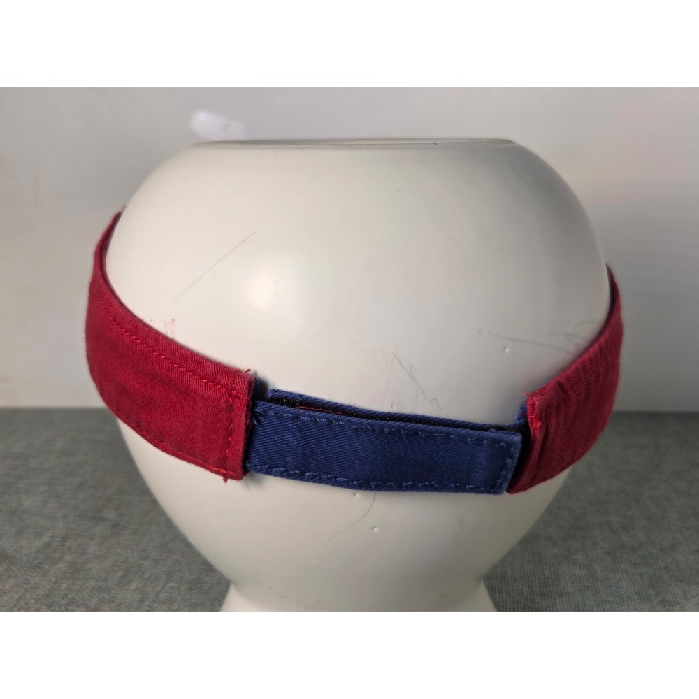 Philadelphia Phillies Visor Hat Cap Strapback Red Blue Adjustable MLB Baseball - Picture 4 of 5